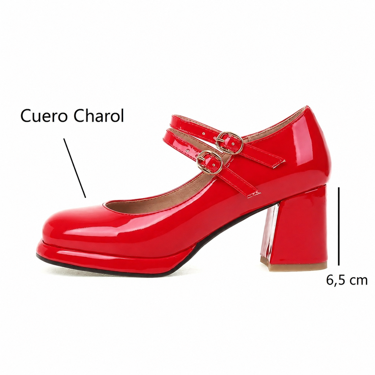 Elena™ | Tacones Ortopédicos de Piel