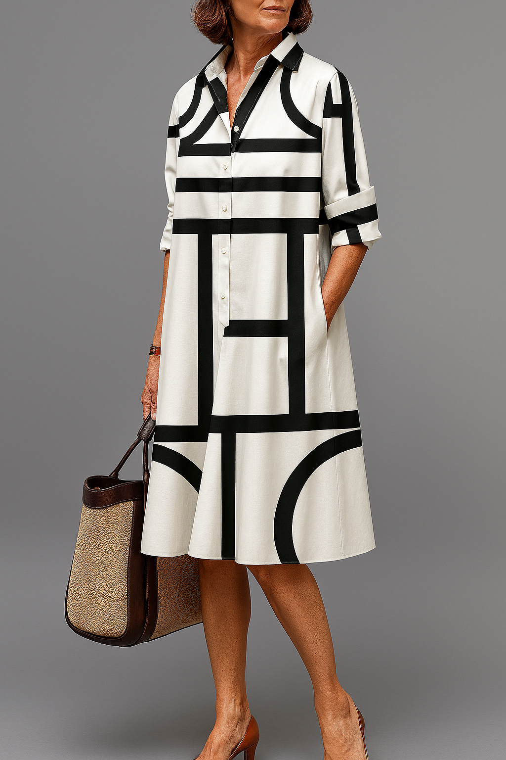 Elizabeth | Vestido midi cuidado y estiloso