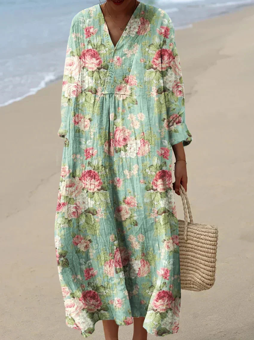 Patricia - Vestido Floral Jardín Romántico Boho