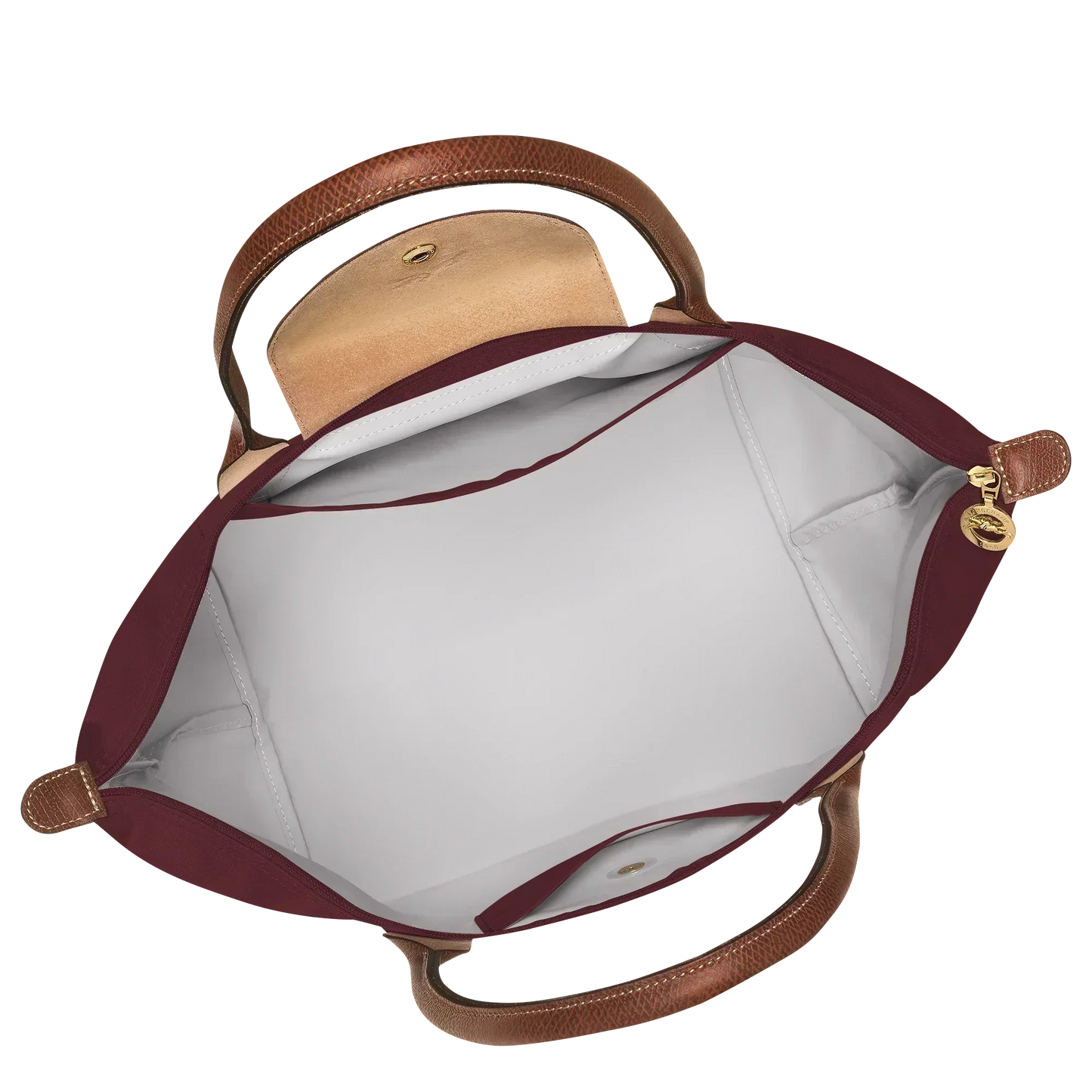 BOLSO TOTE GRANDE LONGCHANT | BURGUNDY