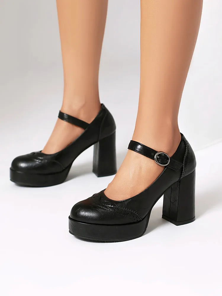 María™ | Tacones Ortopédicos de piel