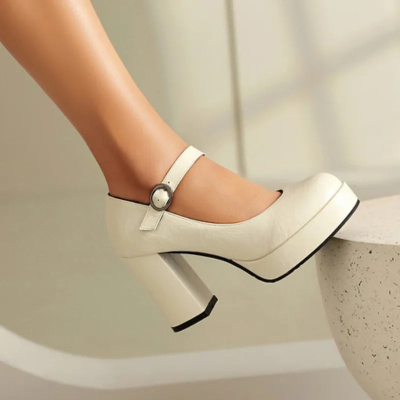 María™ | Tacones Ortopédicos de piel