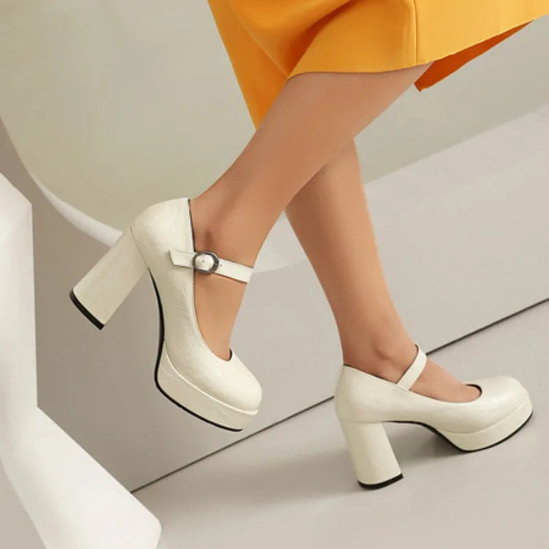 María™ | Tacones Ortopédicos de piel