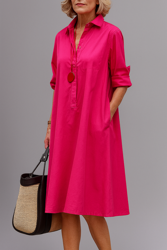 Ana | Vestido midi cuidado y estiloso