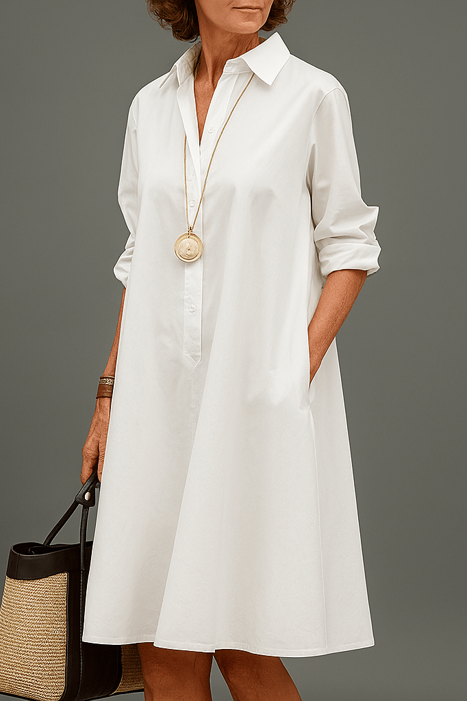 Sandra | Vestido midi cuidado y estiloso